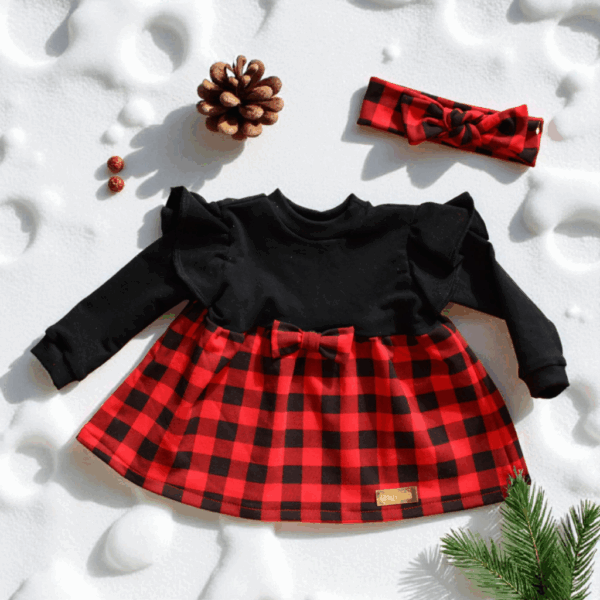 Sukienka w kratę vichy