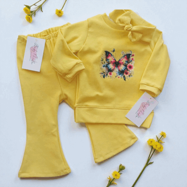 Komplet dresowy- Motylek